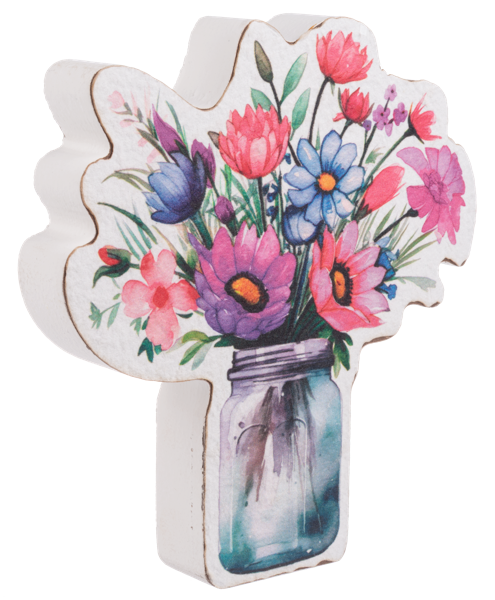 Beautiful Blooms Desk Block