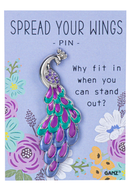 Spread Your Wings Pins on Backers