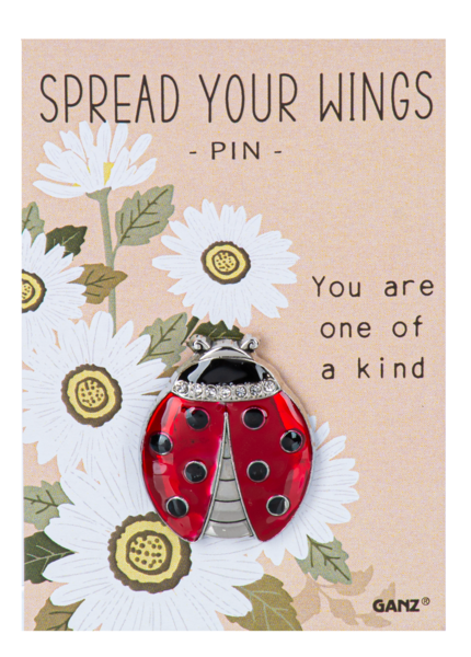 Spread Your Wings Pins on Backers