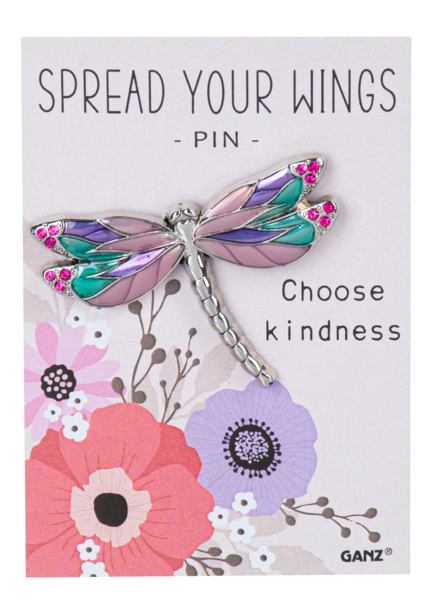 Spread Your Wings Pins on Backers