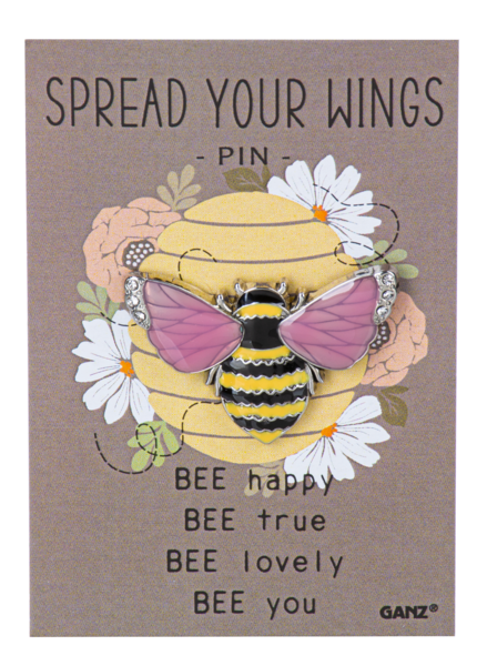 Spread Your Wings Pins on Backers