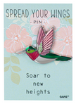 Spread Your Wings Pins on Backers