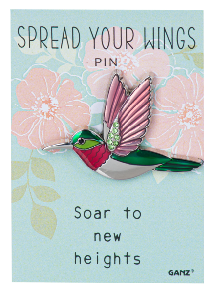 Spread Your Wings Pins on Backers