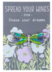 Spread Your Wings Pins on Backers