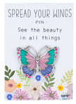 Spread Your Wings Pins on Backers