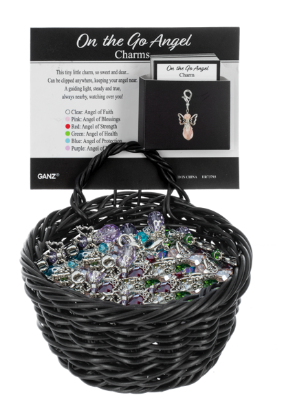 On the Go Angel Charm