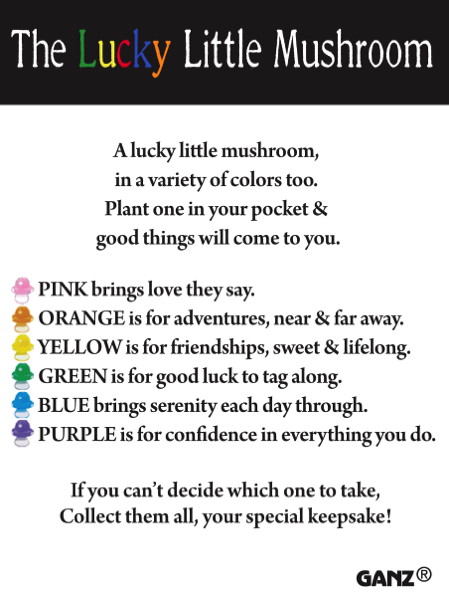 The Lucky Little Mushrooms Charms