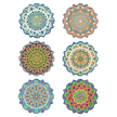 Ceramic Mandala Coasters