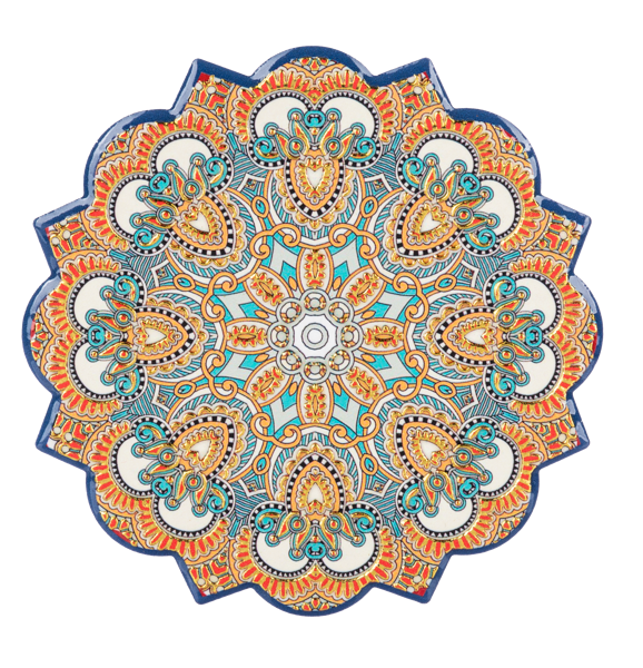 Ceramic Mandala Coasters