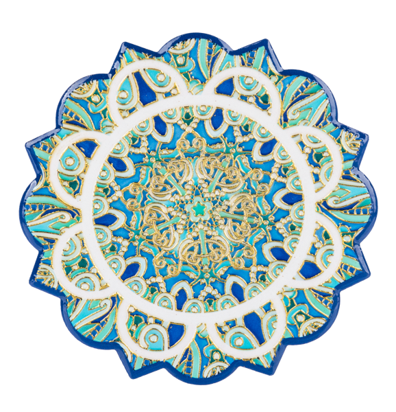 Ceramic Mandala Coasters