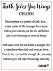 Faith Gives You Wings Charm