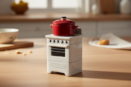 Stove and Pot Salt and Pepper Shakers