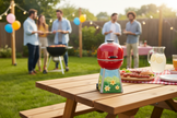Grill Salt and Pepper Shakers