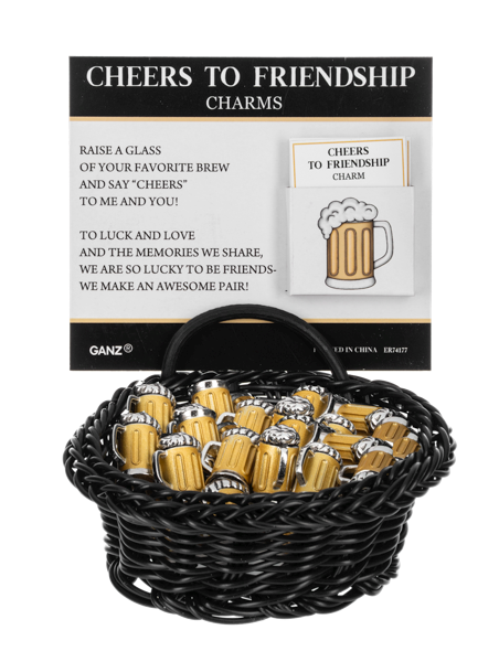 Cheers to Friendship Charm