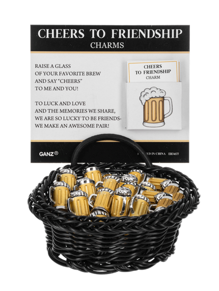 Cheers to Friendship Charm