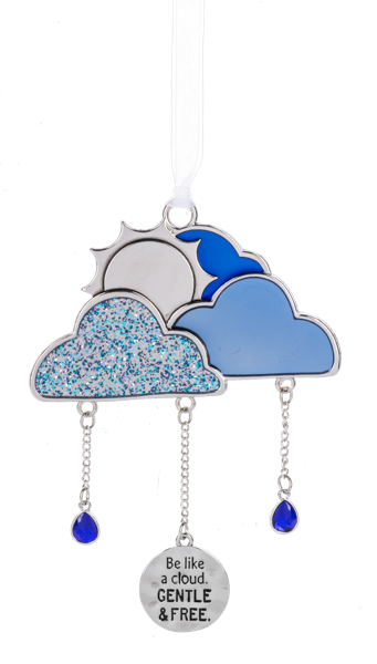 Ornament - Be like a cloud. Gentle and Free
