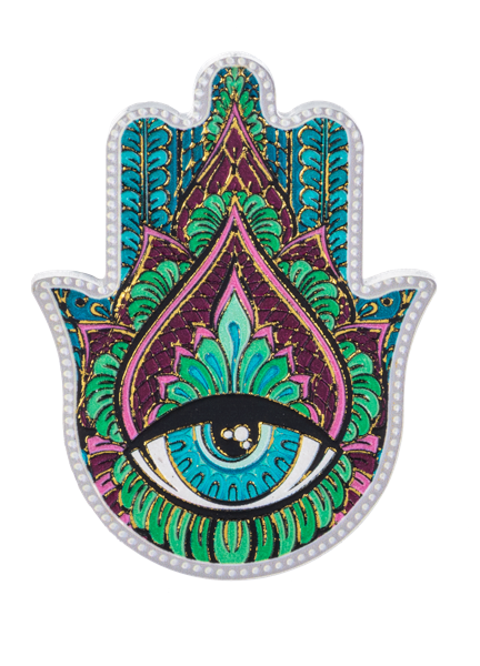 3D Hamsa Magnet