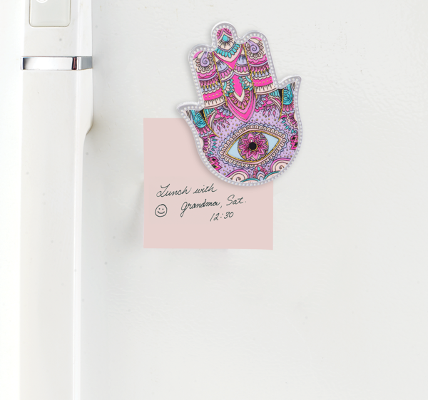 3D Hamsa Magnet