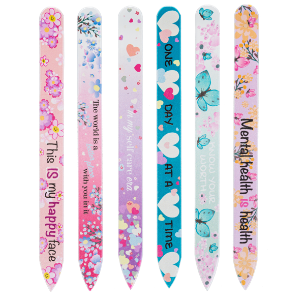 Glass nail files