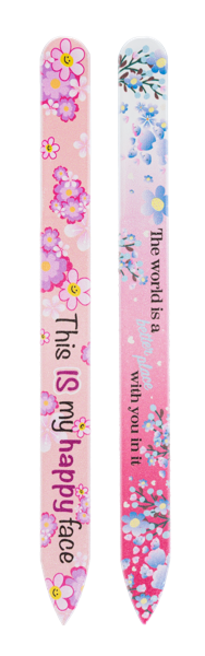 Glass nail files