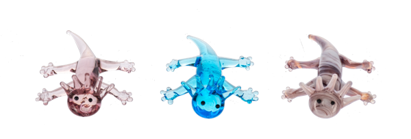 Glass Axolotl Charms