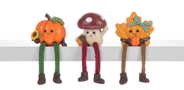 Fall Friends Shelfsitters