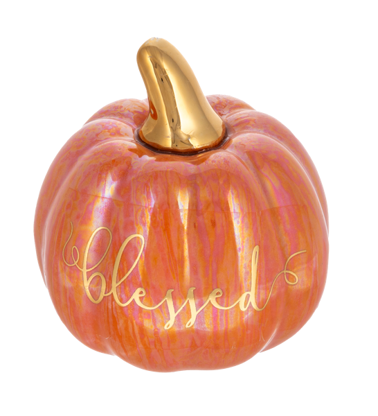 Iridescent Message Pumpkin