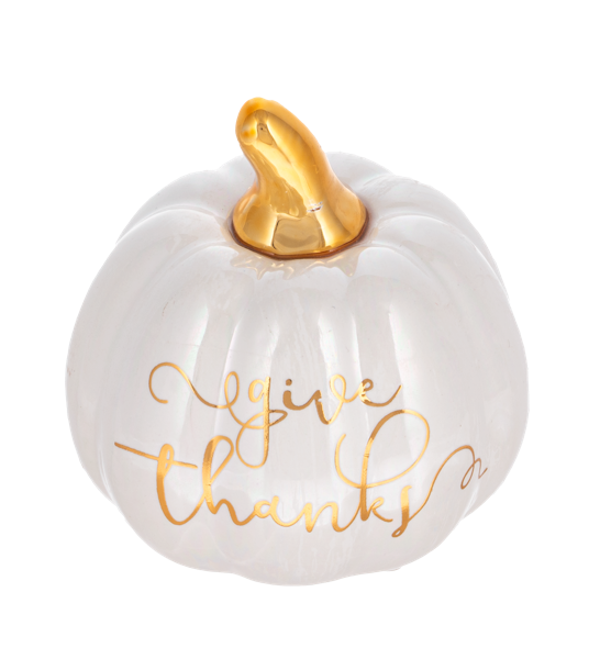 Iridescent Message Pumpkin