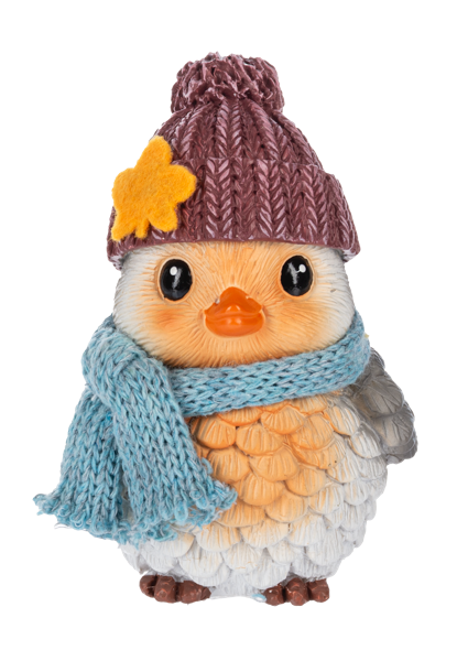 Autumn Bird Figurine