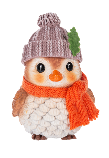 Autumn Bird Figurine