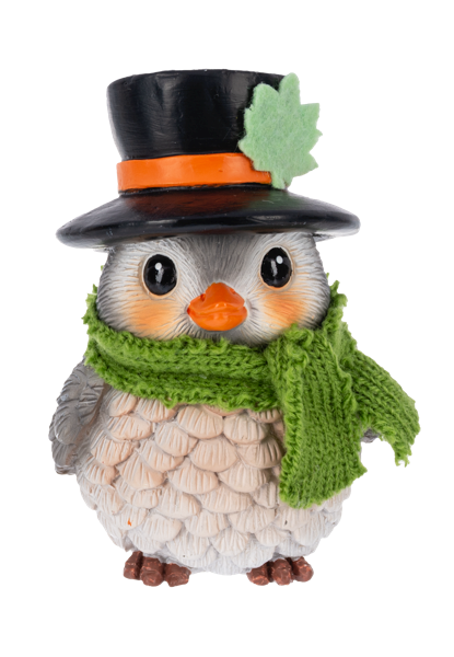 Autumn Bird Figurine