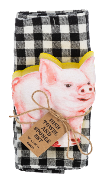 Farm Animal Tea Towel Set