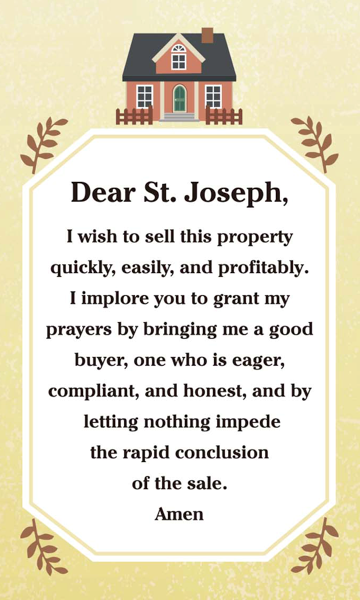 St Jospeh Statue for selling your house