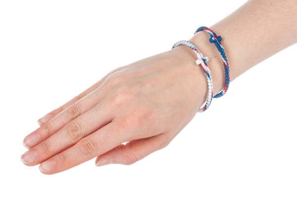 God Bless America Tie-Dye Bracelets