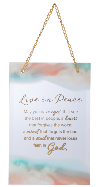 Glass Blessings Wall Plaques 4