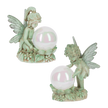 Magical Garden Fairy Figurines with gazing ball