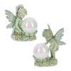 Magical Garden Fairy Figurines with gazing ball
