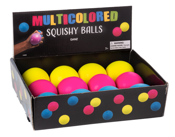 Multicolored Squishy Balls