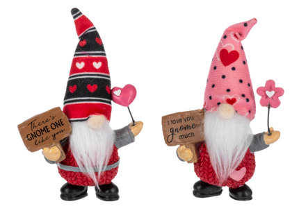 Be My Gnomie Valentine Gnome Figure