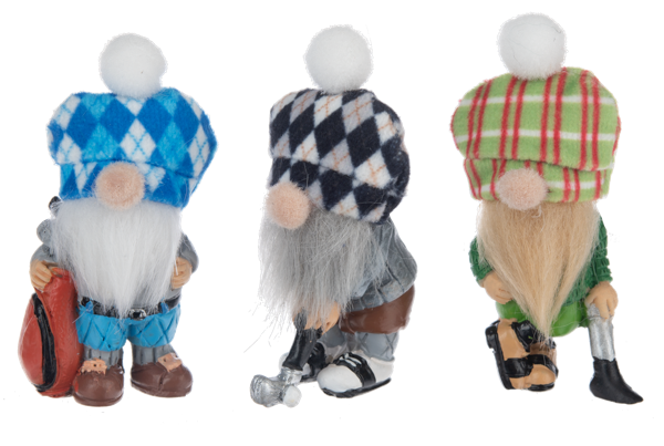 Good Luck Golf Gnome Pocket Charm