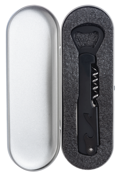 Bottle Opener Multitool with Tin Box