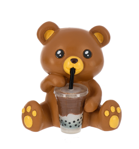 Boba Tea Animal Figurine