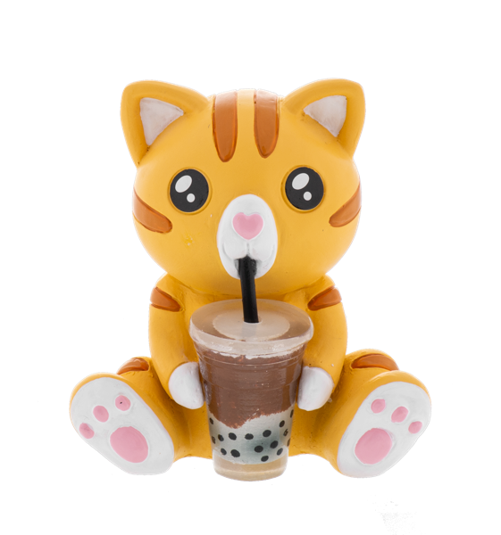 Boba Tea Animal Figurine