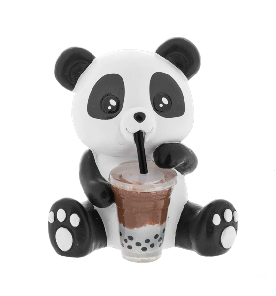 Boba Tea Animal Figurine