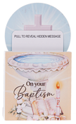 Baptism gift card holder