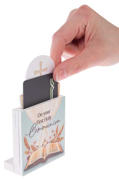 First Communion gift card holder