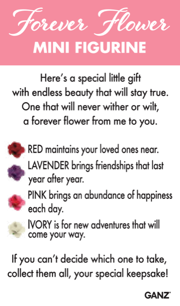 Forever Flower Pocket Charm