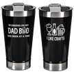 Dad on the Go - Beer Tumblers with Bottle Opener