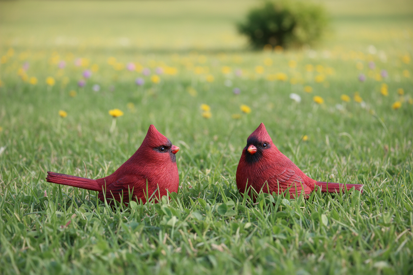 Cardinal Figurines