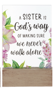 Glass Block Talk Signs